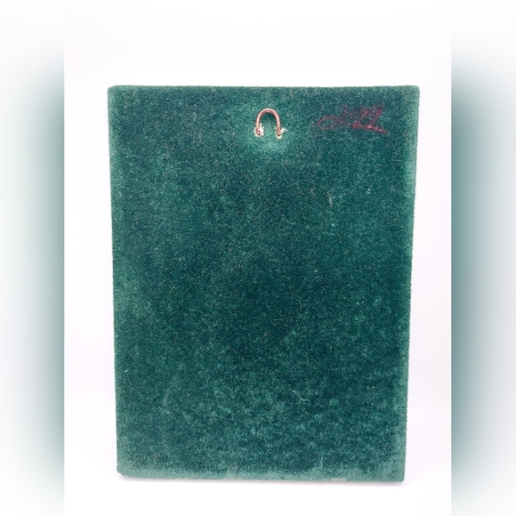 Vintage Pewter Engraving F.W. Christmas Scene - Picture 5 of 8